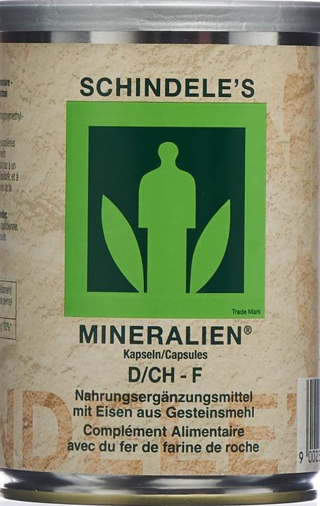 Image du produit Schindeles Capsule de minéraux (250 pièce(s), Capsules, 250 g)