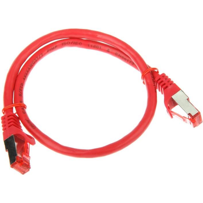 Thumbnail - InLine 0,5m Cat.6 Patchkabel 1000 Mbit RJ45 (S/FTP, CAT6, 0.50 m), Netzwerkkabel