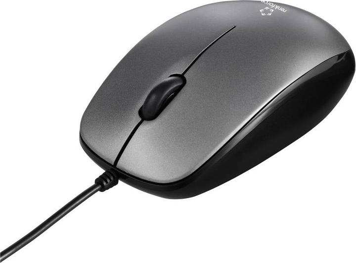 Produktbild Renkforce RF-5805910 Maus USB Optisch Grau 1000 dpi Integriertes Scrollrad (Kabelgebunden)