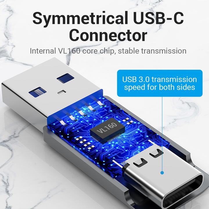 Produktbild Vention CDPH0 (USB-A, USB Typ C)
