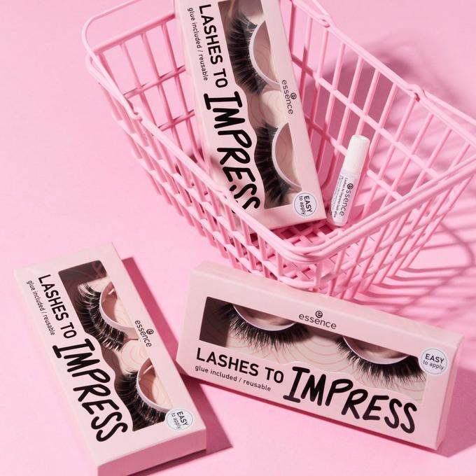 Actual product image essence Lashes To Impress (Artificial eyelashes)