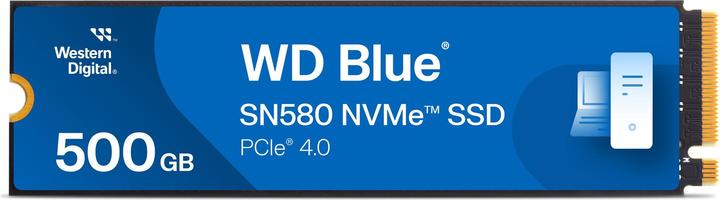 Actual product image WD Blue SN580 (500 GB, M.2 2280)