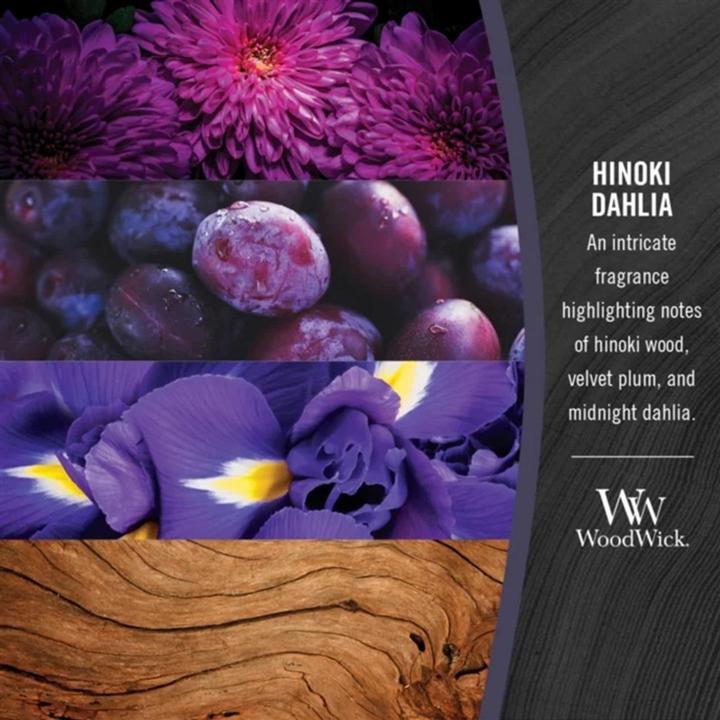 Produktbild WoodWick Hinoki Dahlia (85 g)