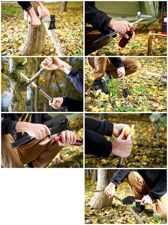 Produktbild Semptec 6in1-Multi-Werkzeug-Spaten (6 Funktionen)