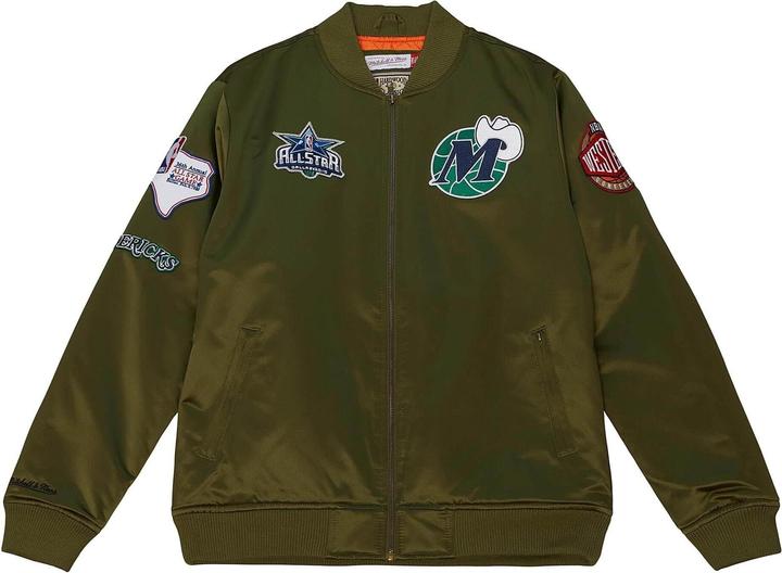 Immagine prodotto Mitchell & Ness Bomber in raso M&N - FLIGHT Dallas Mavericks - XL (XL)