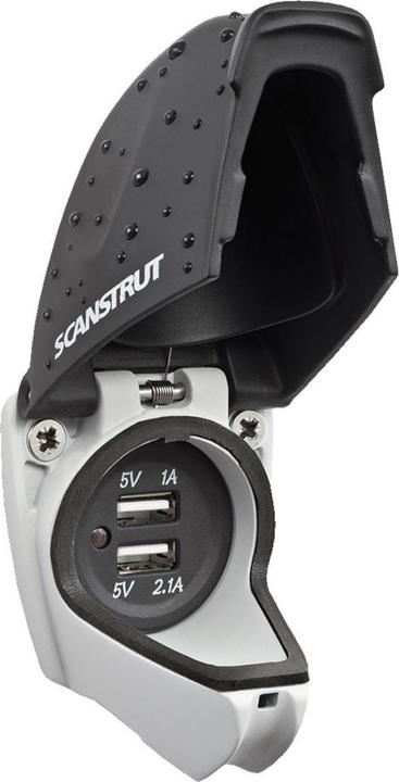 Scanstrut Wasserdichte einbau Steckdose 2 USB