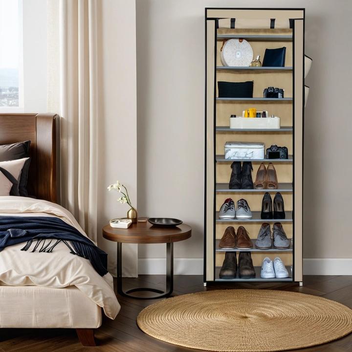 Actual product image Intirilife Faltbarer Stoffschrank (58.28 x 28 x 170 cm)
