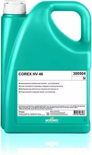 Motorex Corex HV 46 (5 l, SAE 5W)