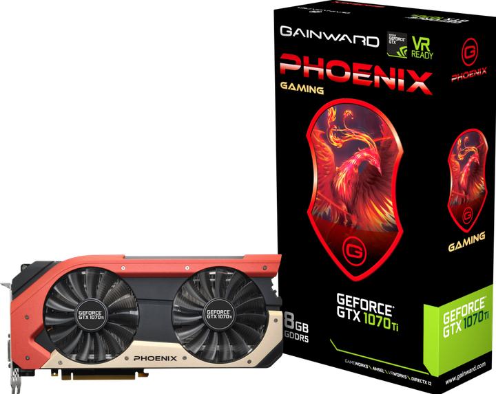 Produktbild Gainward GeForce GTX1070 Ti Phoenix (8 GB)
