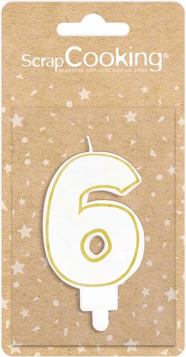 Actual product image ScrapCooking Kerze Nummer 6