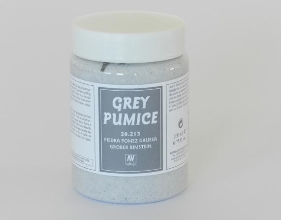 Actual product image AirbrushKing Gray pumice (coarse) 200ml - Vallejo
