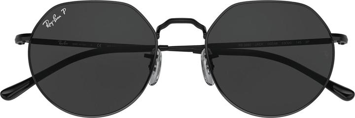 Actual product image Ray Ban Jack Polarised Sunglasses - Black