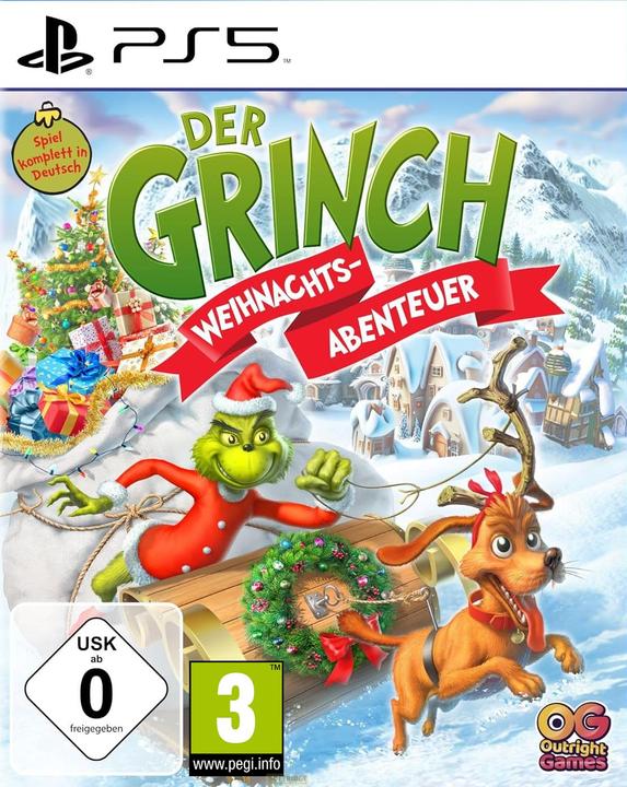 Actual product image Game The Grinch - Christmas adventure (PS5, DE)