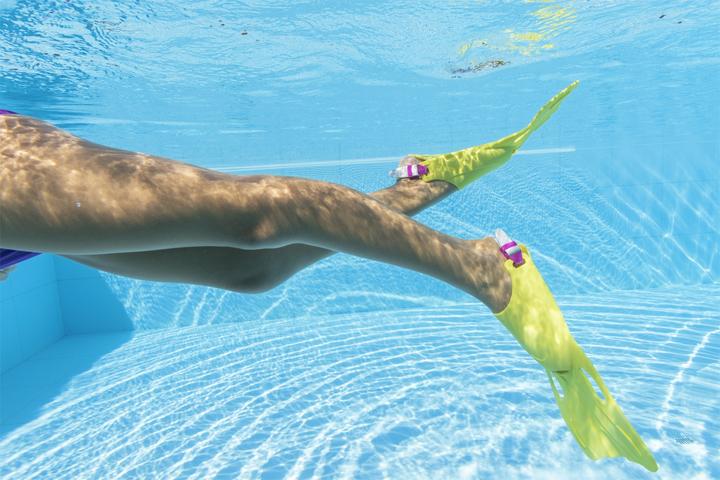 Produktbild Bestway Tauchset Blaue Maske, Flossen, Schlauch 25039