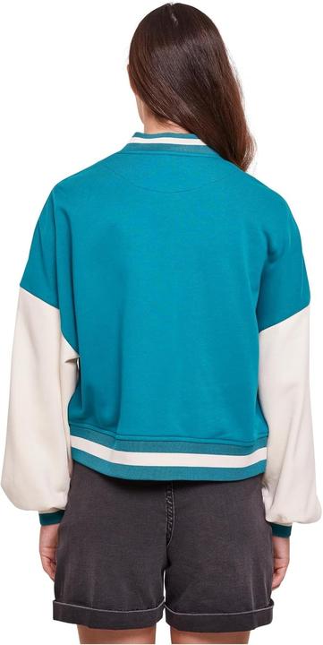 Actual product image Urban Classics Oversized Two Tone College Terry Jacket (4XL)