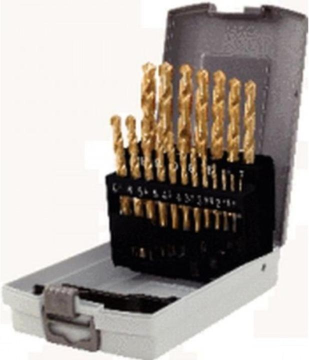 Actual product image KS Tools HSS TiN Twist Drill Set (1.0-10 mm)