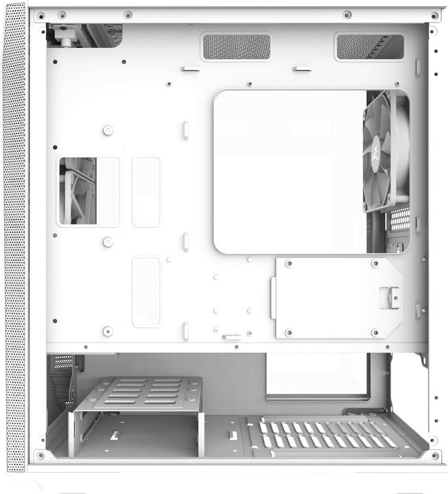 Produktbild Zalman Z1 Iceberg - Gehäuse - Minitower - Weiss (ATX)