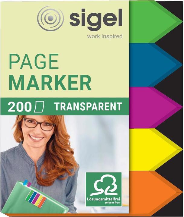 Produktbild Sigel Haftmarker - Pfeile (45 x 60 mm)