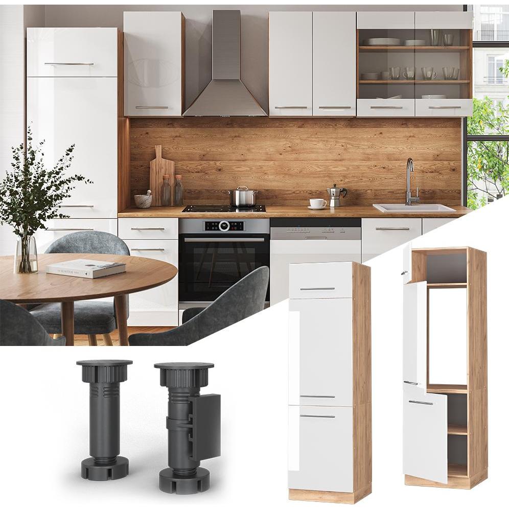 Thumbnail - Vicco, Regal, Kühlumbauschrank Fame-Line (60 x 58 x 207 cm)