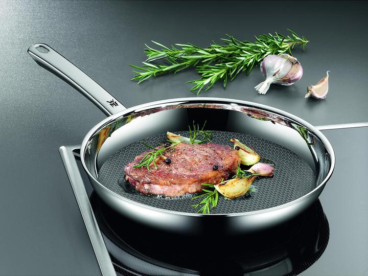 Immagine prodotto WMF Resistenza professionale (24 cm, Padella per friggere, Alluminio, Acciaio inossidabile)