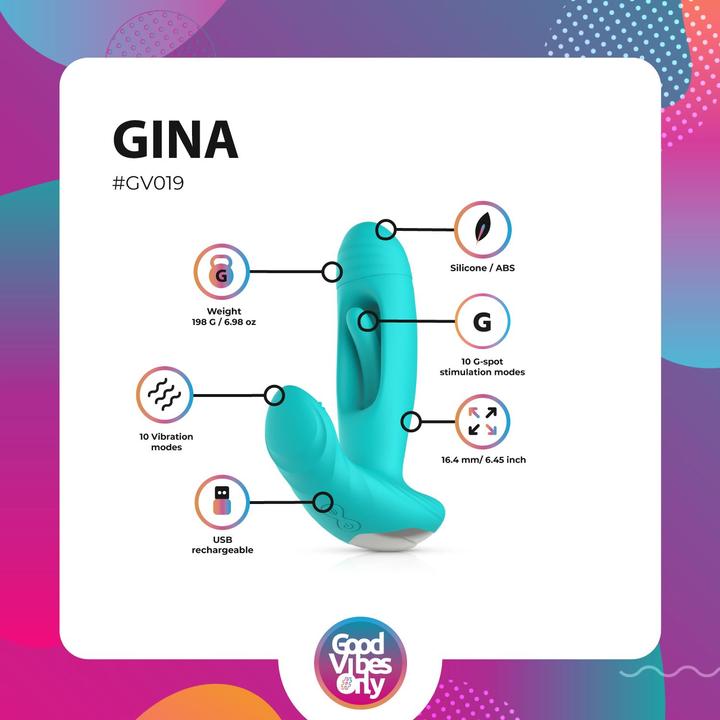 Produktbild Good Vibes Only Gina Flatternder GPunktVibrator