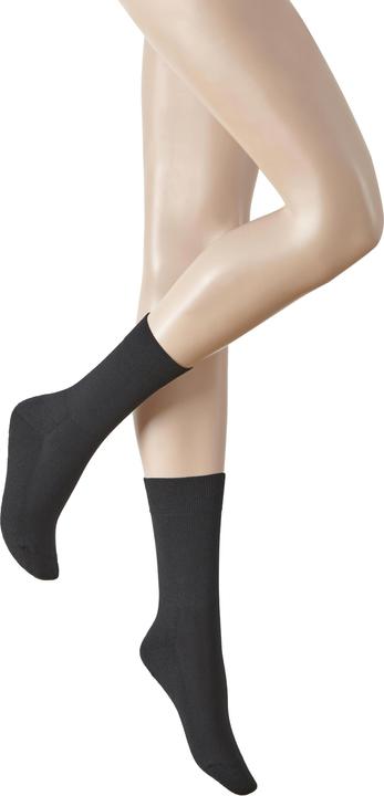 Actual product image Hudson One for all (3-pack) women's socks, colour 005 black, size 35-38 (Single pack, 35 - 38)