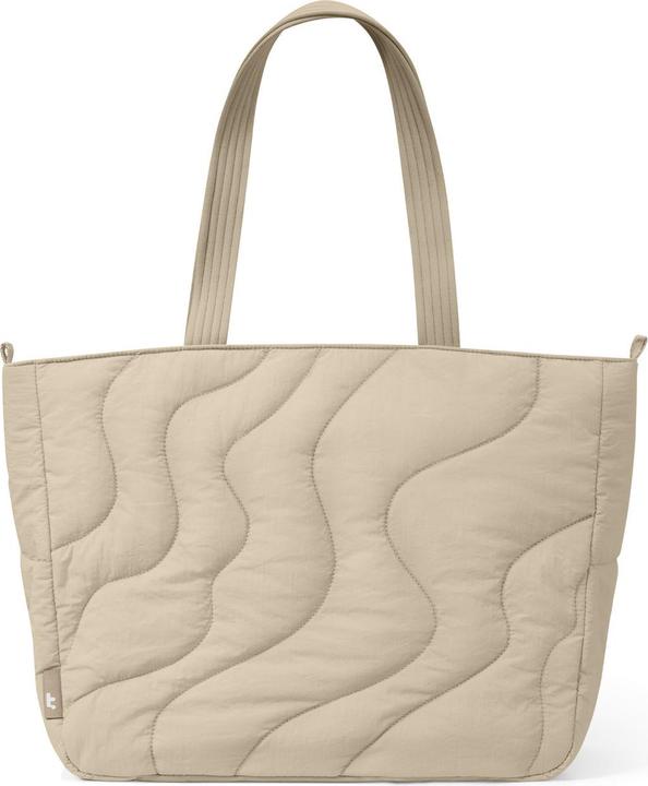 Actual product image tomtoc Terra-T38 Puffy Laptop Tote Bag, 13.5L, beige (16")