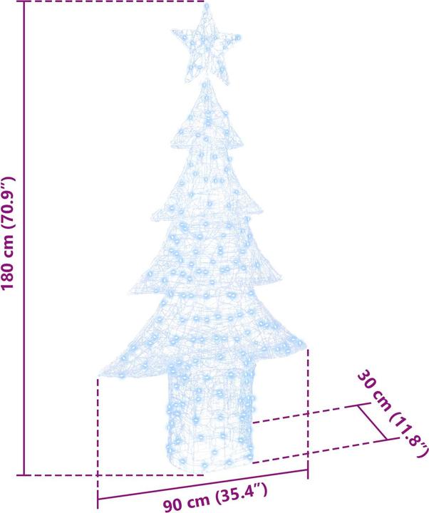 Image du produit vidaXL Weihnachtsdekoration