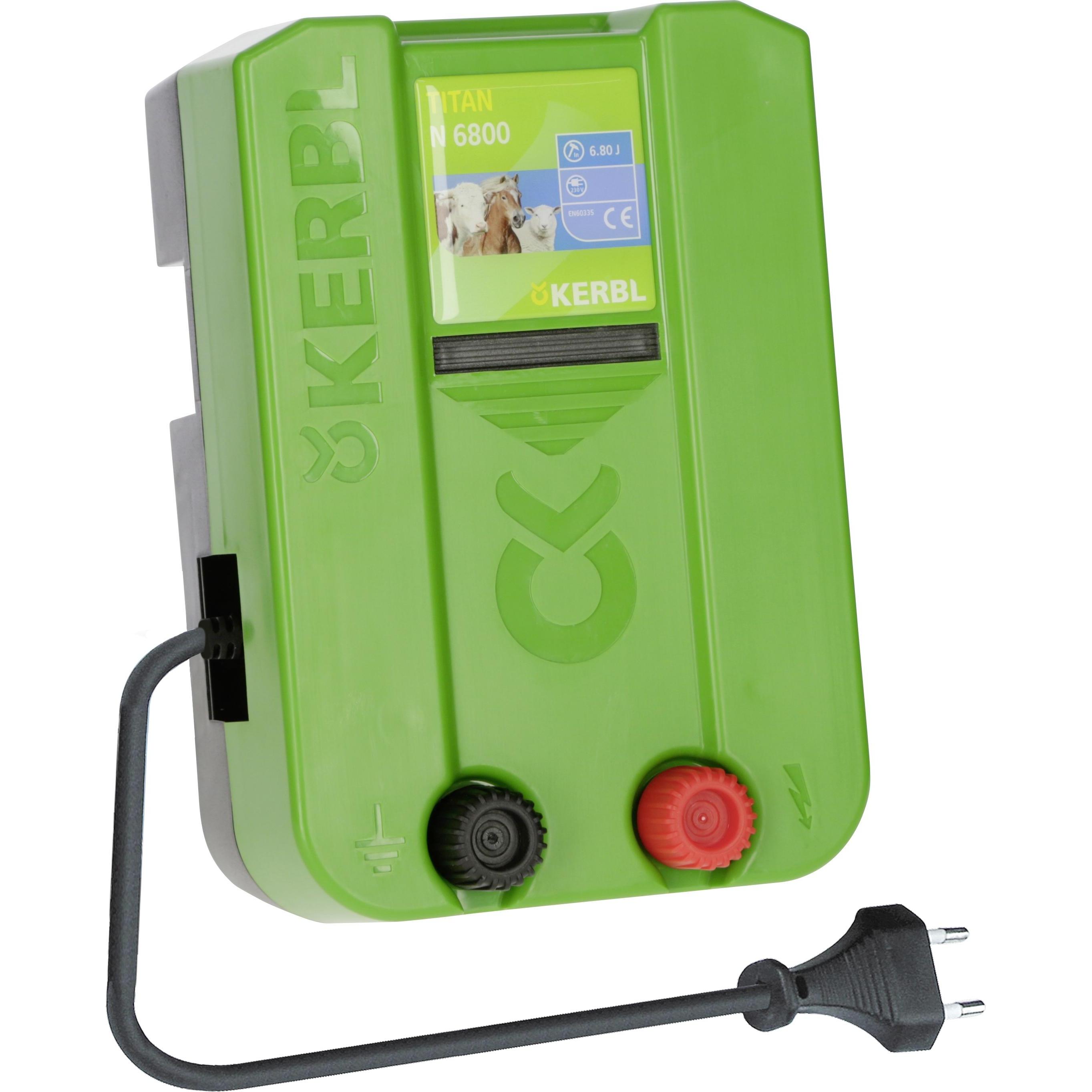 Kerbl Multicolore Recinto Da Giardino, Titan N 6800 Schrikdraadapparaat