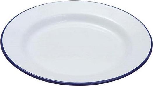 Actual product image Universal Textiles Falcon Dinner Plate White 24 x 2cm