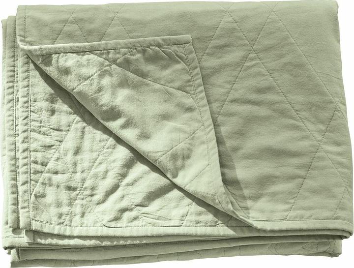 Image du produit Loberon Plaid Lentilly vert (170 x 130 cm)