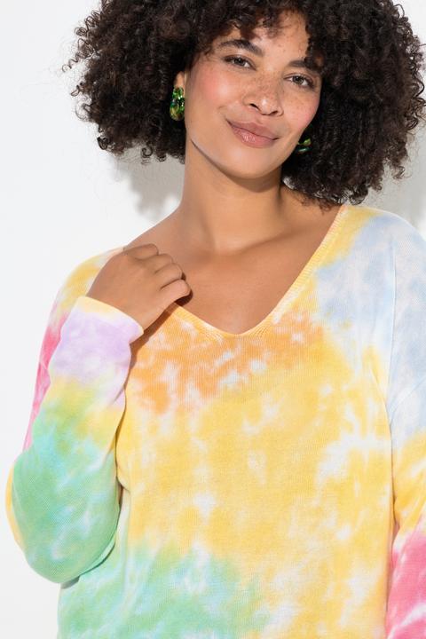 Produktbild Angel of Style Pullover, oversized, Batikmuster, Langarm (50, 52)