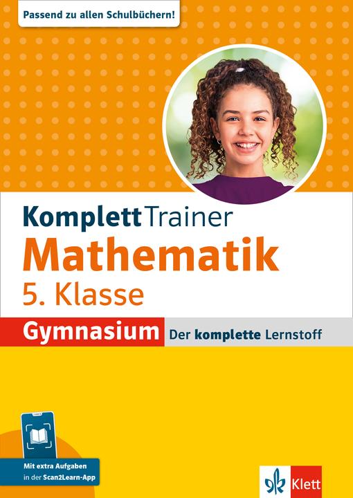 Image du produit KomplettTrainer Gymnasium Mathematik 5. Klasse (Allemand, 2025)