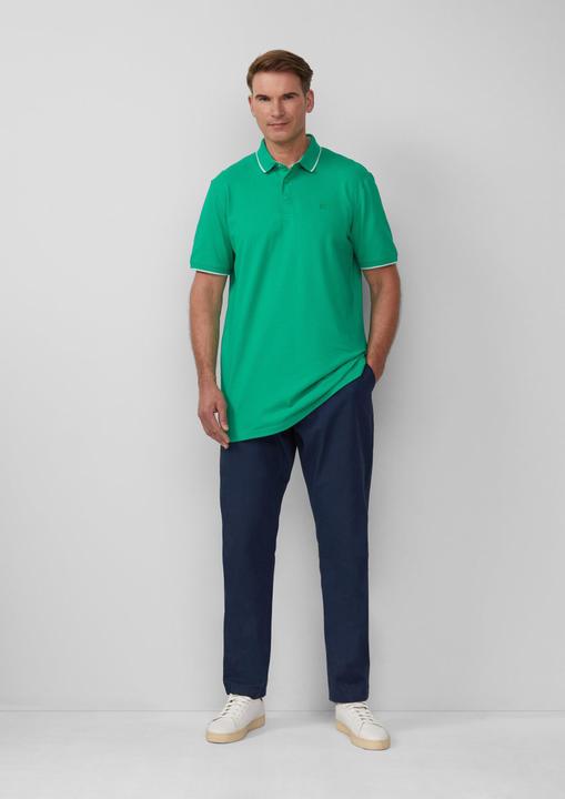 Actual product image S.Oliver Polo-Shirt Sportives Piqué-Poloshirt mit Kontrast-Details (XXL)