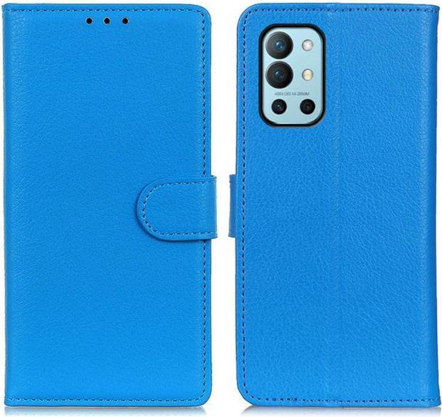 Actual product image MU Classic Litchi Leather Bookcover Series (OnePlus 9R)