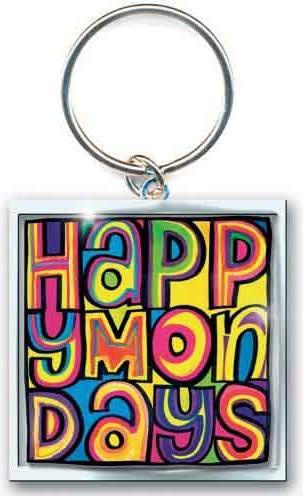 Actual product image Happy Mondays Dayglo Logo Schlüsselanhänger