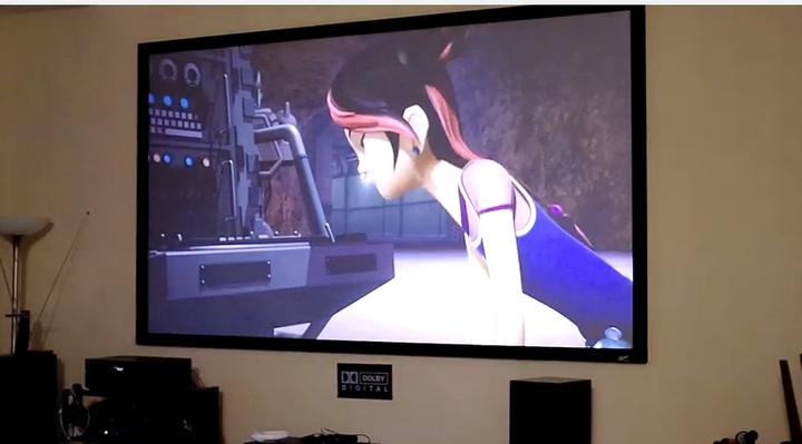 Actual product image Elite Screens ezFrame (135", 16:10)