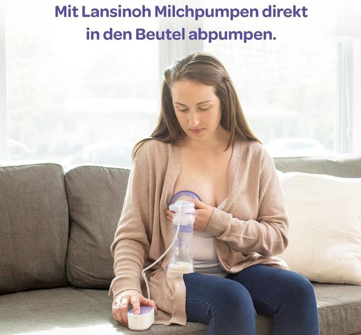 Actual product image Lansinoh Breast milk bag