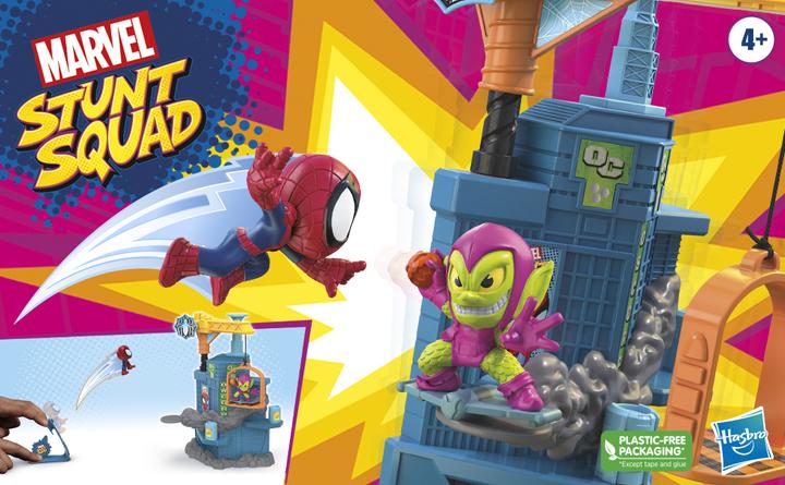 Produktbild Hasbro F70625X0 Spiderman STUNT SQUAD Mini Playset