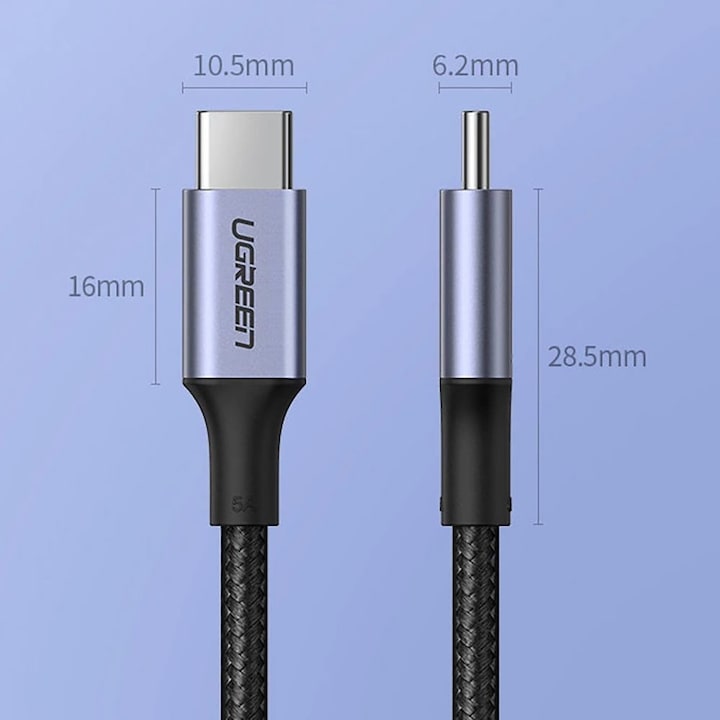 Image du produit Ugreen USB C – USB C (1.50 m, USB 2.0)