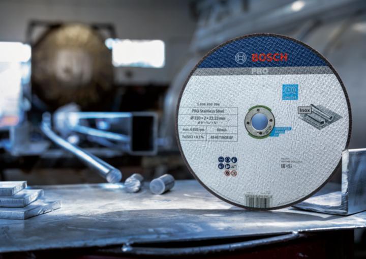 Actual product image Bosch Professional Zubehör PRO Stainless Steel cutting disc, 230 x 2 x 22.23 mm