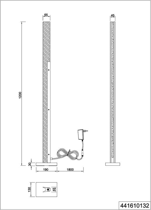 Produktbild Trio 441610132 LED-SL KERALA,16W 1950lm (1950 lm)