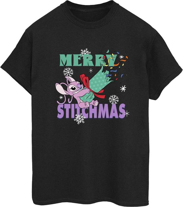 Produktbild Lilo & Stitch Merry Stitchmas TShirt (L)