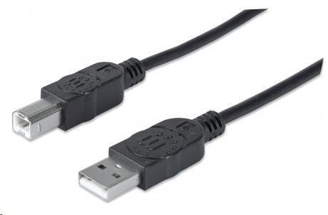 Produktbild Manhattan USB 2.0 Anschlusskabel (0.50 m, USB 2.0)