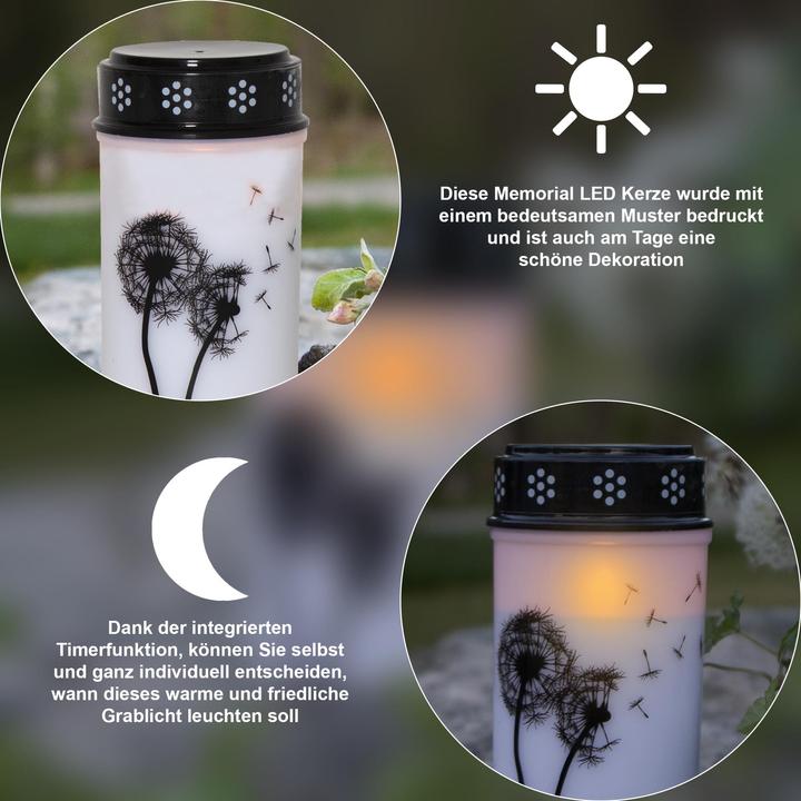 Produktbild Star Trading LED Grablicht Dandelion (1x)