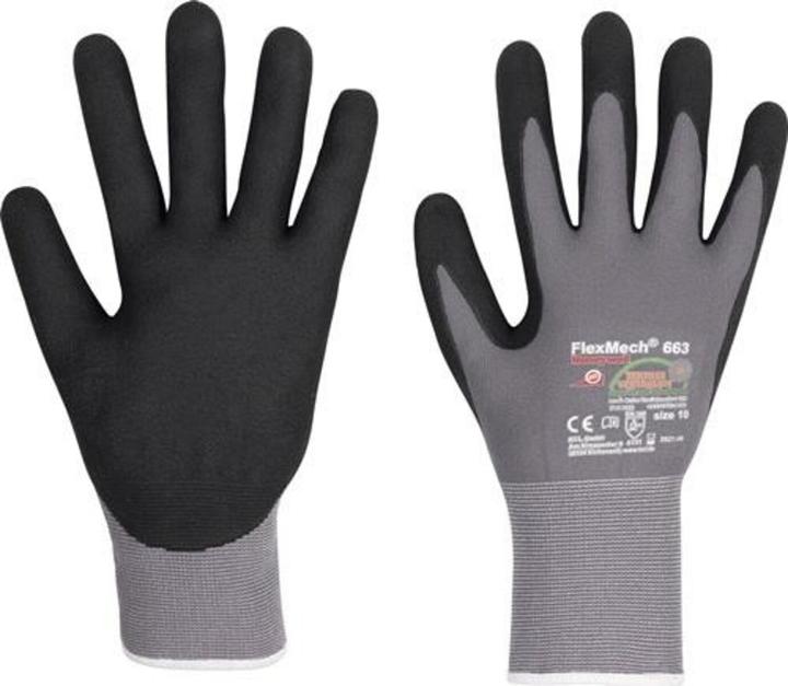Honeywell Handschuhe FlexMech 663 Grösse 7 grau/schwarz EN 388 PSA-Kategorie II