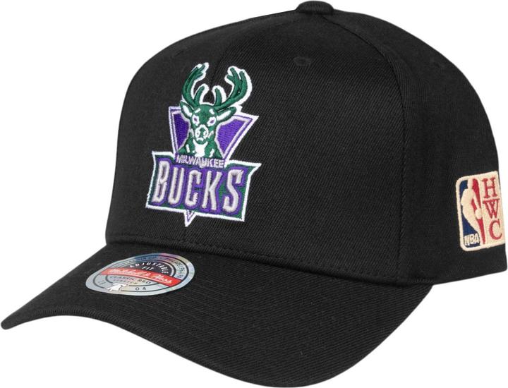 Produktbild Mitchell & Ness Snapback Stretch Cap Hwc Milwaukee Bucks (One Size)