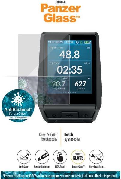Actual product image PanzerGlass Display protection Anti-Glare Bosch Nyon BRC351 (E-bike display)