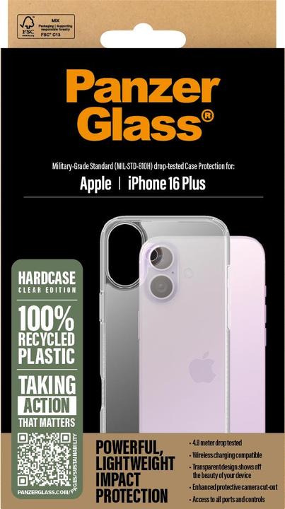 Image du produit PanzerGlass HardCase (Apple iPhone 16 Plus)