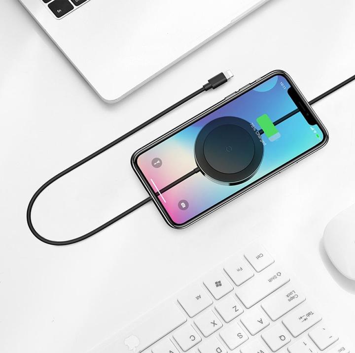 Actual product image Baseus Wireless Charger with Lightning Cable